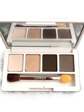 Clinique Eye Shadow Color Surge Quad Totally Neutral Super Shimmer Teddy Bear